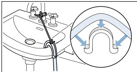 BOSCH WDU28560FF - Écoulement dans un lavabo - 1