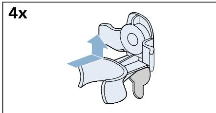 BOSCH WDU28560FF - Installation des securités de transport : - 3