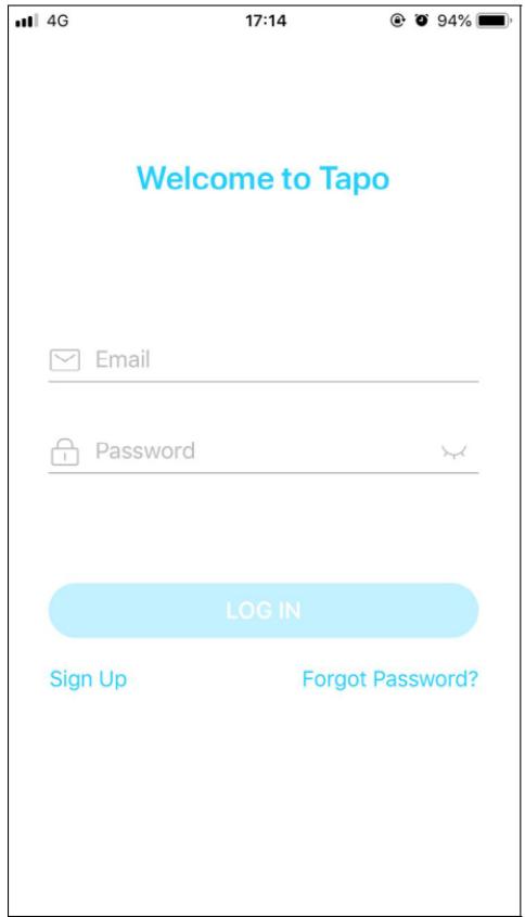 TP-LINK C310 - Étape 2. Connectez-vous - 1