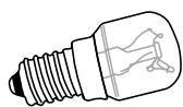 FALCON CDL110DFTP/CEU TAUPE - Remplacement de l'ampoule d'éclairage de four - 3