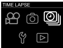 OLYMPUS V104180EE000 - Mettez en surbrillance [TIME LAPSE] et appuyez sur OK. - 1