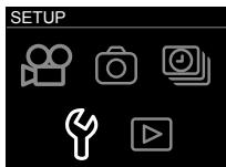 OLYMPUS V104180EE000 - Menu SETUP - 1