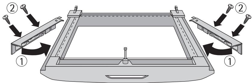 AEG B 81401 4A - Remetre en place la vitre supérieure - 2