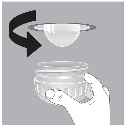 AEG B 81401 4A - Remplacer la lampe du four/nettoyer la vitre de protection - 1