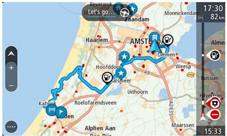 TOMTOM GPSRIDER50 - Choisir où vous voulez commencer un parcours - 2