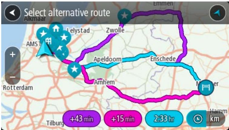 TOMTOM GPSRIDER50 - Éviter une partie du parcours - 4