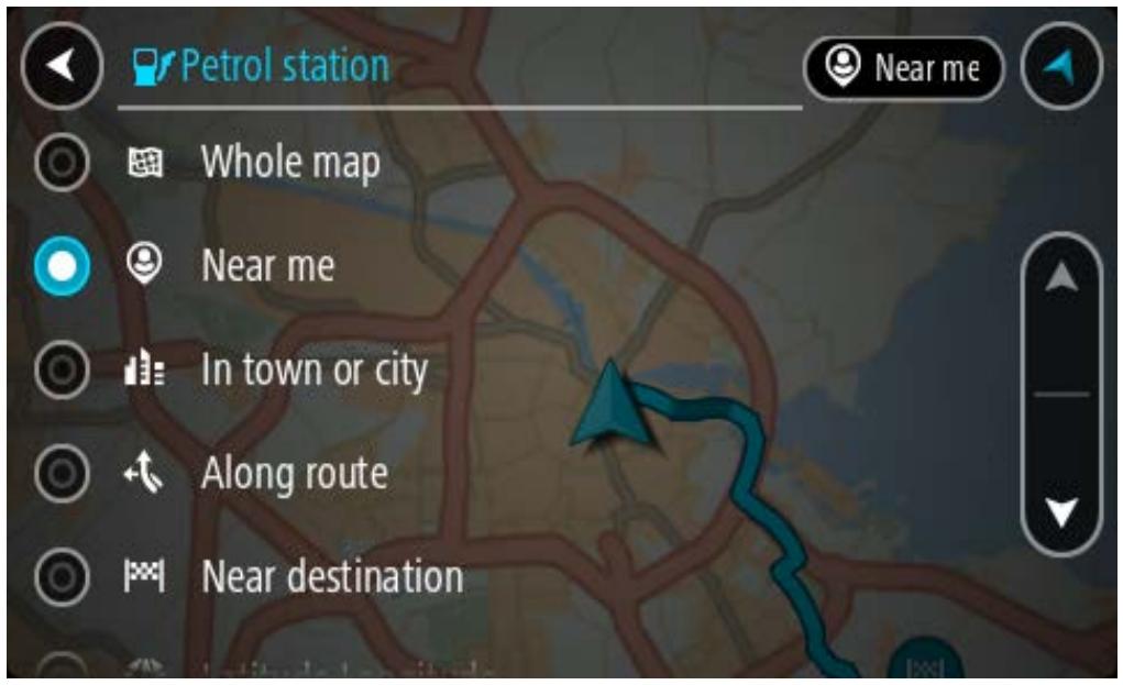 TOMTOM GPSRIDER50 - Trouver une station-service - 6