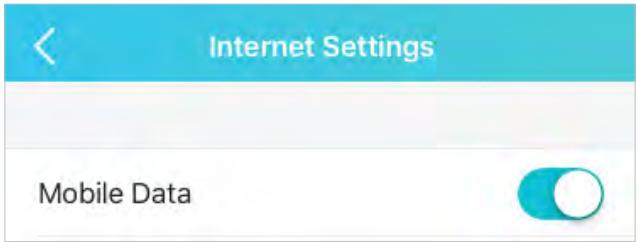 TP-LINK M7010 - Enable Mobile Data - 1