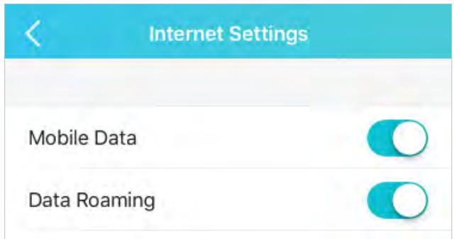TP-LINK M7010 - Enable Data Roaming - 1