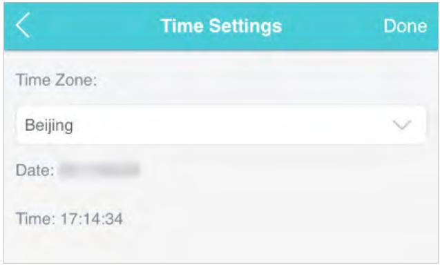 TP-LINK M7010 - Set Up System Time - 1