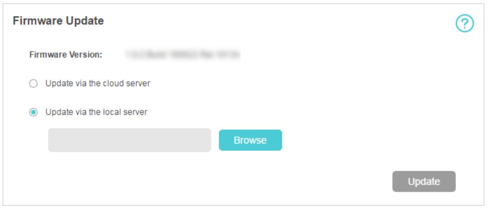 TP-LINK M7010 - - To update the firmware via tpMiFi app - 2