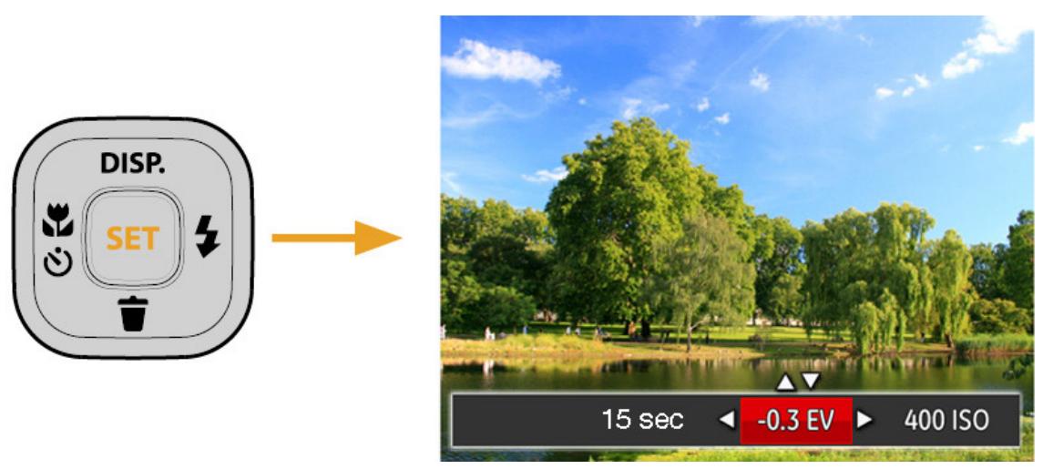 KODAK FZ51 BLACK - Paramètres EV - 1