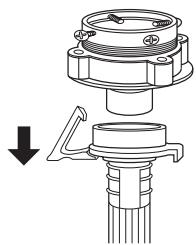 DAEWOO DWC-LDC1422sSC - Cas d'un robinet sans filetage - 1