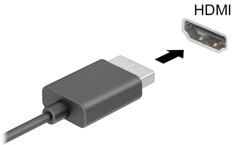 HEWLETT PACKARD 14-ep0o036nf - Connexion d'un télévisuer ou moniteur haute définition à l'aide d'un HDMI - 3