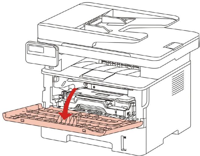 PANTUM M6800FDW - 14.1.1.Bourrage moyen - 5