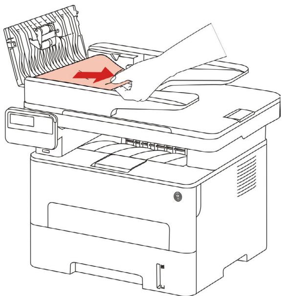 PANTUM M6800FDW - Bourrage de papier d'alimenteur de documents automatique (ADF) - 2
