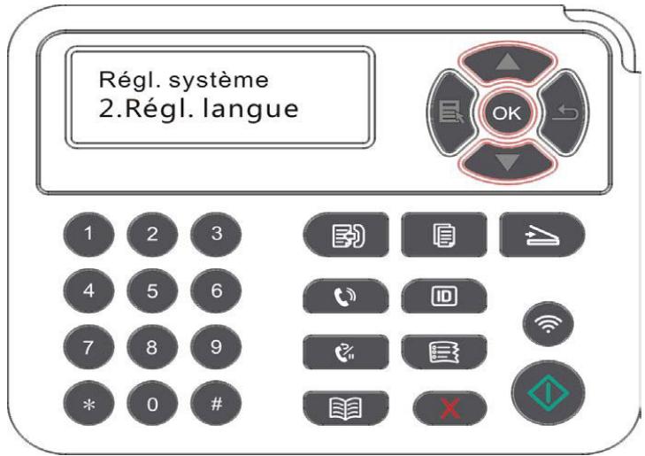 PANTUM M6800FDW - 12.1.2.Paramètres de langue - 1