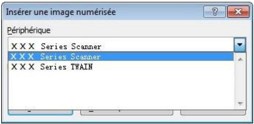 PANTUM M6800FDW - Numérisation WIA1.0 Scan (Windows XP / Windows Server 2003) - 2