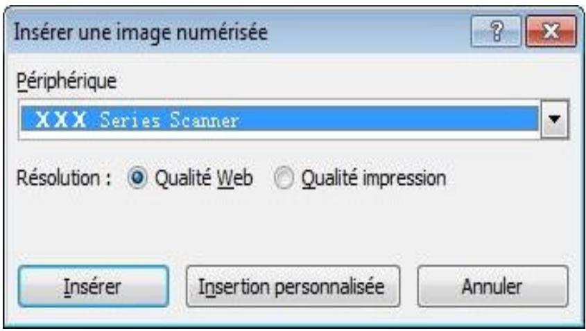 PANTUM M6800FDW - Numérisation WIA1.0 Scan (Windows XP / Windows Server 2003) - 1