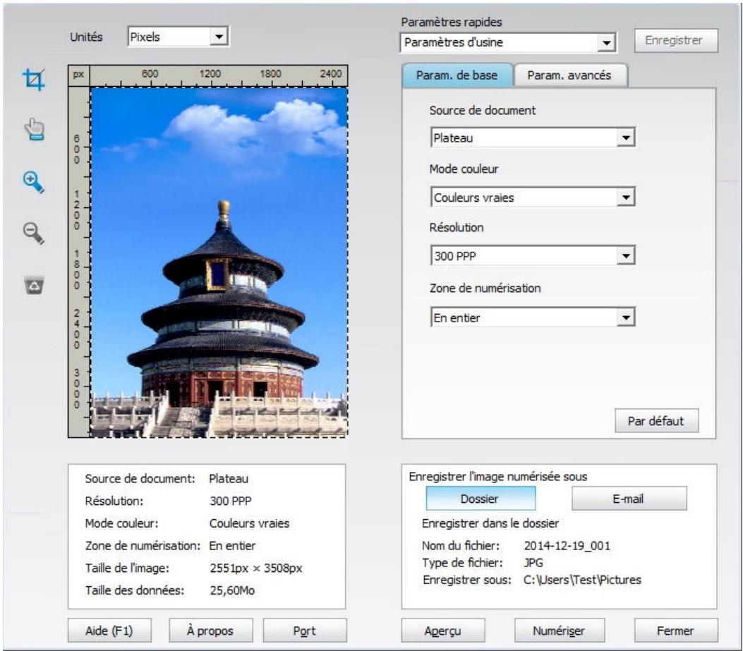 PANTUM M6800FDW - 9.1.1.Application de numérisation Pantum - 2