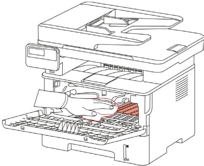 PANTUM M6800FDW - 13.1.Nettoyage de l'imprimante - 6