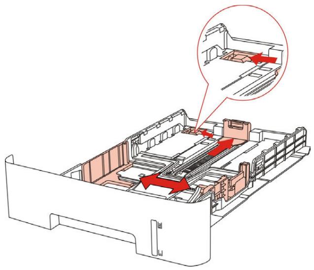 PANTUM M6800FDW - 2.4.1.Charge du bac de chargement automatique - 2