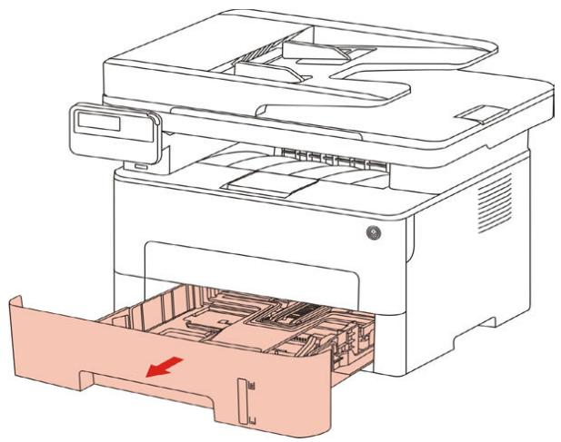 PANTUM M6800FDW - 2.4.1.Charge du bac de chargement automatique - 1