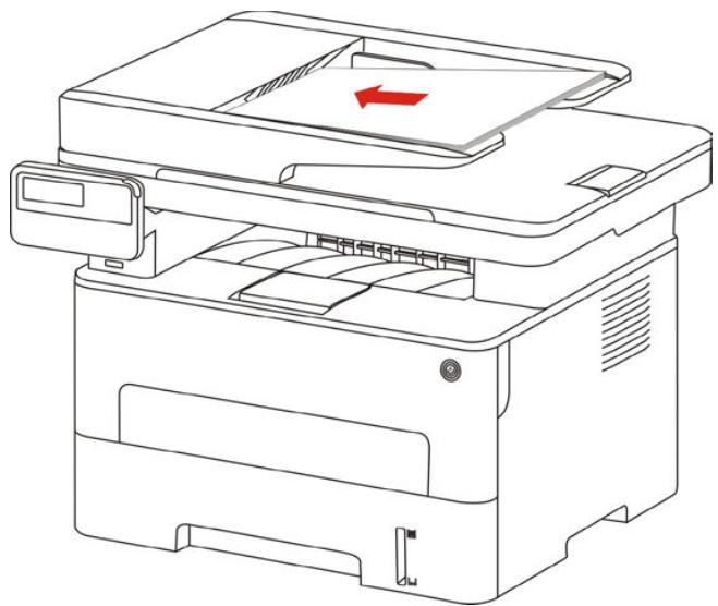 PANTUM M6800FDW - Scanner à l'aide d'alimenteur de documents automatique (ADF) - 1
