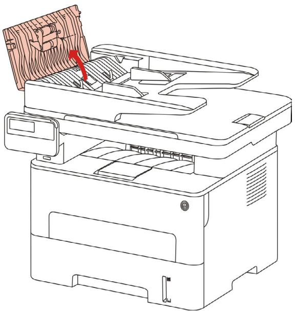 PANTUM M6800FDW - Bourrage de papier d'alimenteur de documents automatique (ADF) - 1