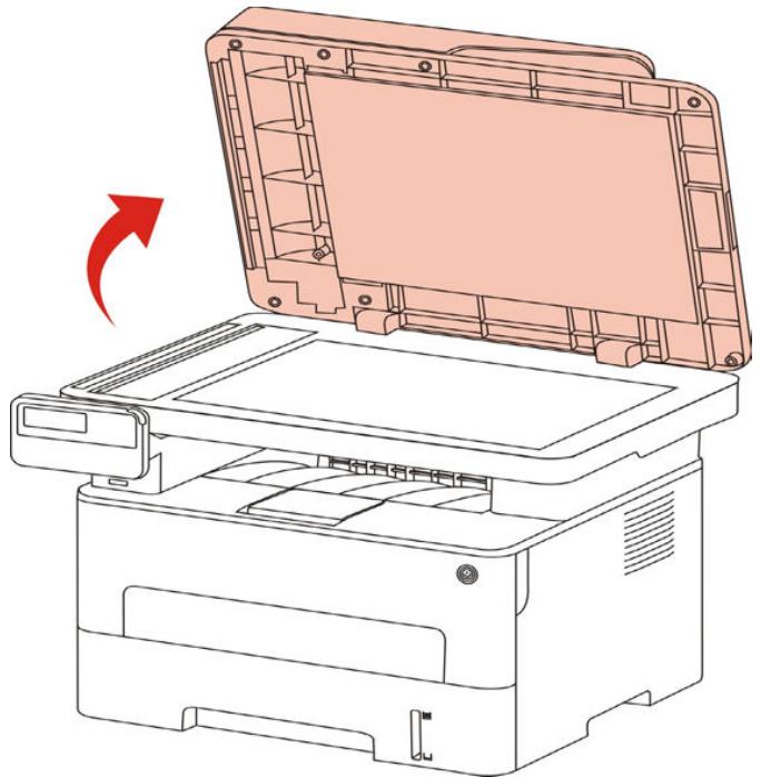 PANTUM M6800FDW - Étapes d'utilisation : - 1