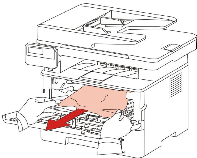 PANTUM M6800FDW - 14.1.1.Bourrage moyen - 7