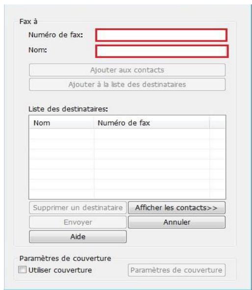 PANTUM M6800FDW - 10.4.1.Envoyer un Fax avec PC-Fax - 2