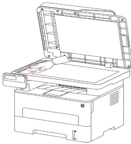 PANTUM M6800FDW - 13.1.Nettoyage de l'imprimante - 12