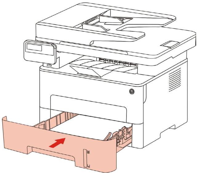 PANTUM M6800FDW - 14.1.1.Bourrage moyen - 4