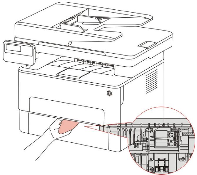 PANTUM M6800FDW - 13.1.Nettoyage de l'imprimante - 8