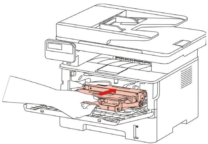 PANTUM M6800FDW - Remplacer le tambour étapes de montage sont les suivantes: - 7