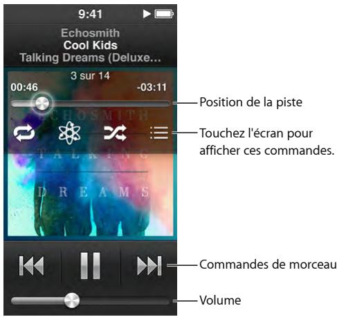 APPLE iPOD NANO 16GB PINK - Contrôle de la lecture des morceaux - 1
