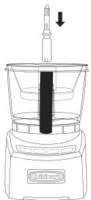 CUISINART FP 16 DCE METAL - Installer &amp; retirer les disques - 1
