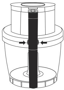 CUISINART FP 16 DCE METAL - Installer etPTRer le couvercle - 2