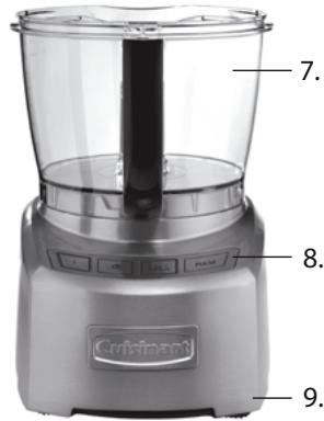 CUISINART FP 16 DCE METAL - INTRODUCTION - 16
