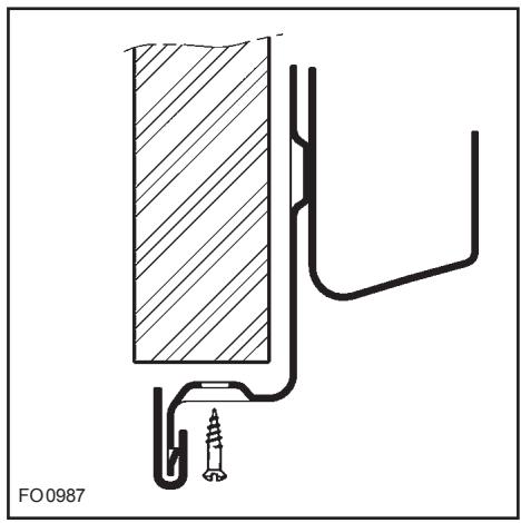 ZANUSSI ZBC 747 N NOIR - Fixation dans le meuble - 4