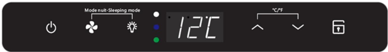 DARRY CPW204B1 - Bedienfeld - 2