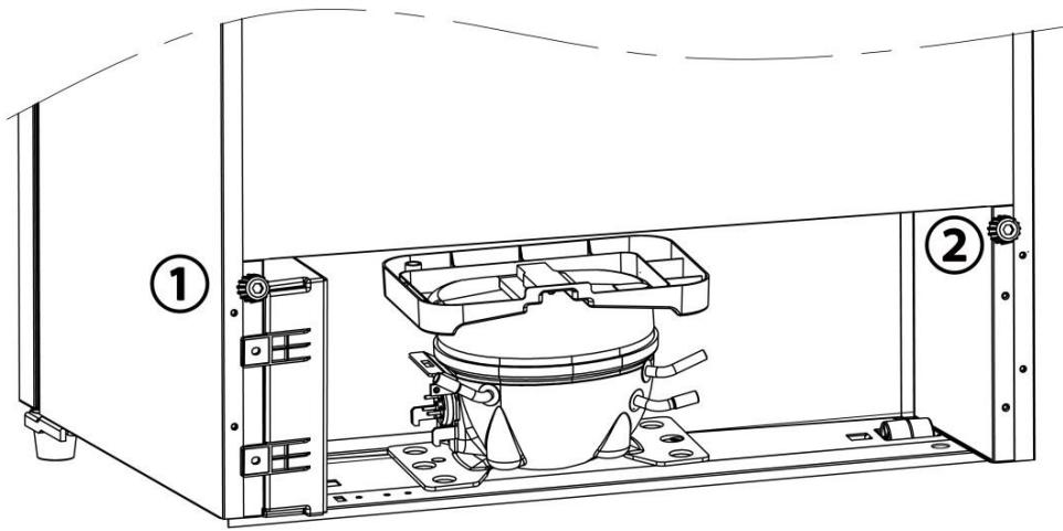 DARRY CPW204B1 - Installation des butoirs de mur - 2