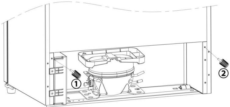 DARRY CPW204B1 - Instalación del tope de pared - 1
