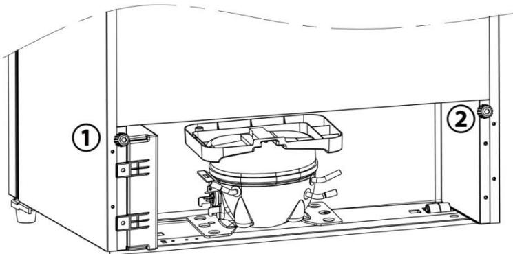 DARRY CPW204B1 - Instalación del tope de pared - 2