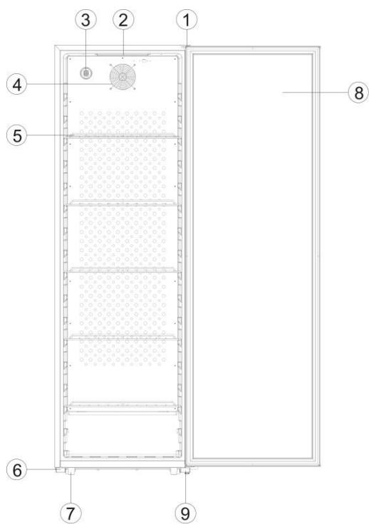 DARRY CPW204B1 - GERÄTEBESCHREIBUNG - 1