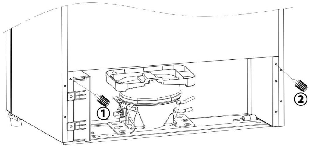 DARRY CPW204B1 - Installation des butoirs de mur - 1