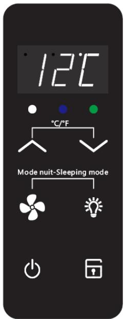 DARRY CPW204B1 - Bedienfeld - 1