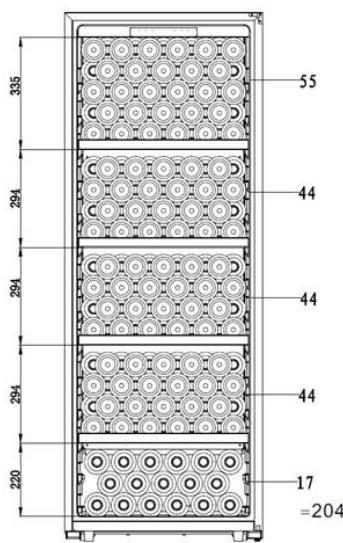 DARRY CPW204B1 - Announced capacity - 2