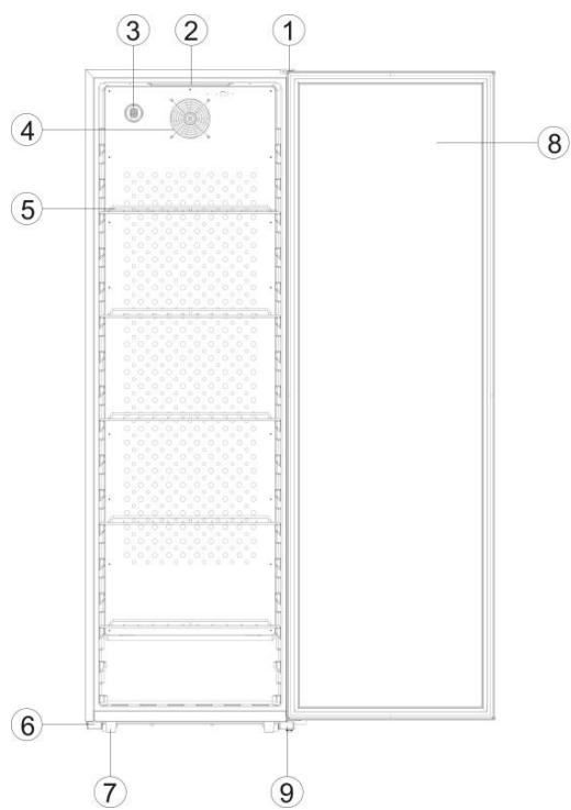 DARRY CPW204B1 - DESCrizIONE DELL'APPARECCHIO - 1